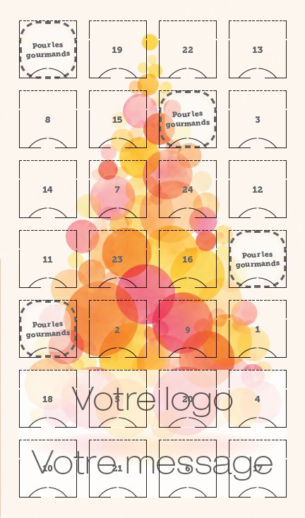 Modèle V3 - Sapin bulles